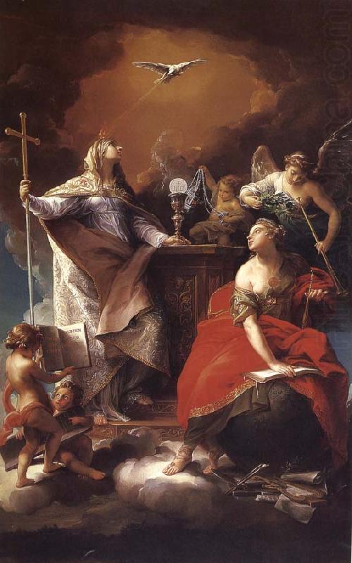 Religious allegory, Pompeo Batoni